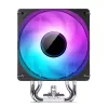 Dissipador de CPU Jonsbo CR-1000 V2 RGB preto com ventoinha de 120 mm