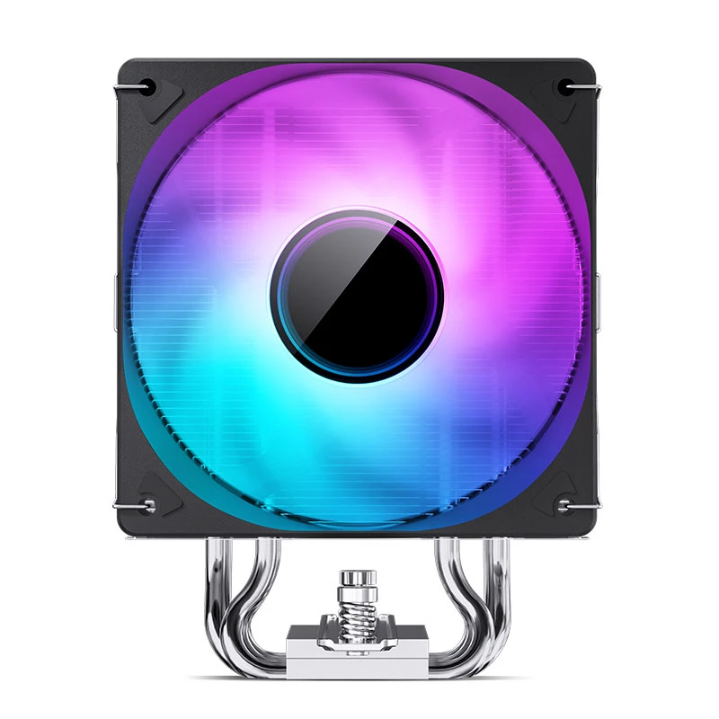 Dissipador de CPU Jonsbo CR-1000 V2 RGB preto com ventoinha de 120 mm