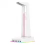 Suporte de gaming Onikuma ST-2 branco altura ajustável, compatível com várias consolas
