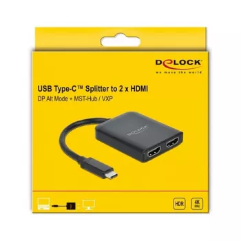 Splitter USB Type-C DeLOCK 87755