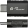 Adaptador Good Connections USB 3.2 Gen.1 3.0 macho C para fêmea USB-A caixa metálica galvanizada (USB-AD302)