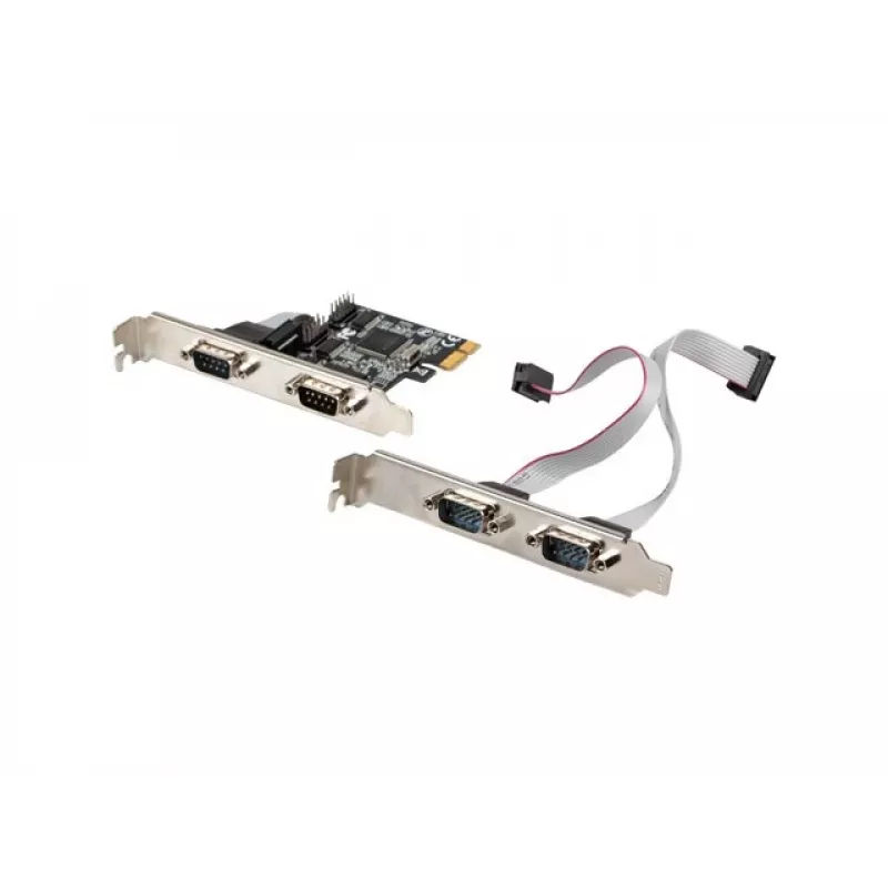 Placa de interface interna PCIe Lanberg PCE-DB9-004