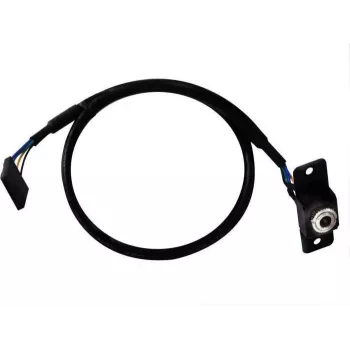 Cabo de áudio 3,5 mm ASRock 90-BXG3G0-A0XCR2W preto