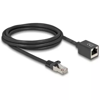 Cabo de rede DeLOCK 90309 RJ-45 Cat6a 2 m Preto
