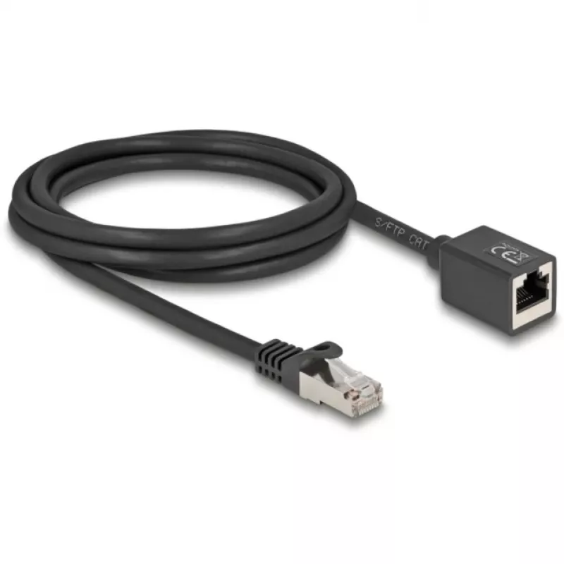 Cabo de rede DeLOCK 90309 RJ-45 Cat6a 2 m Preto