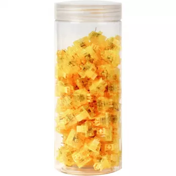Interruptor de teclado Keychron G36 amarelo plástico hot-swappable