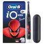 Escova de dentes elétrica BRAUN Oral‑B iO Kids Marvel Spiderman — recarregável, 3 modos, temporizador musical de 2 minutos, estojo de viagem, 1 cabeça de escova, iões de lítio