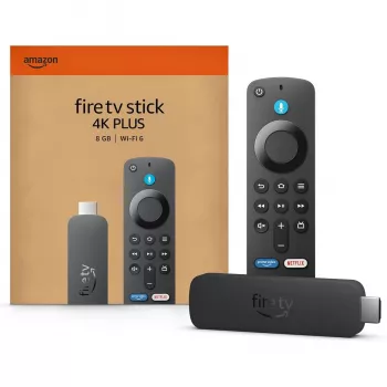 Amazon Fire TV Stick 4K Plus com suporte para Wi-Fi 6 e streaming em Dolby Vision/Atmos e HDR10+