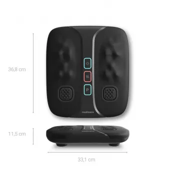 Massageador Medisana LM 100 para pés, pernas Preto