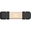 Pen drive Silicon Power DS72 500 GB USB Type-A / USB Type-C 3.2 Gen 2 (3.1 Gen 2) dourado (SP500GBUC3S72VPG)