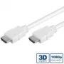 VALUE High Speed - cabo de vídeo/áudio/rede - HDMI - HDMI, 19 pinos (M) - HDMI, 19 pinos (M) - 2 m - blindado - branco (11.99.5702)