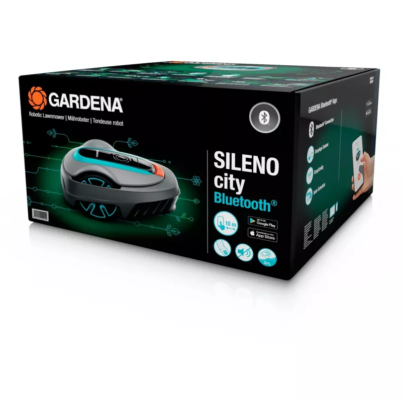 Robô corta-relvas Gardena SILENO city