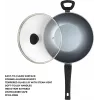 Wok Russell Hobbs RH01709EU 28 cm perolizado, frigideira antiaderente