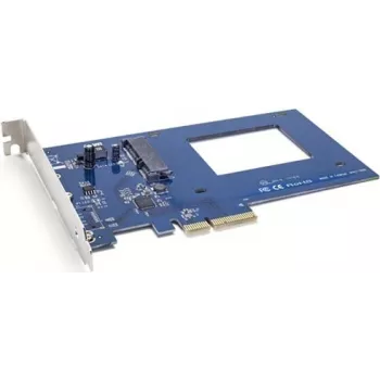 OWC Accelsior S placa de expansão PCIe para SATA 6G de 2,5 polegadas para Mac Pro (2006-2012) e torre PC