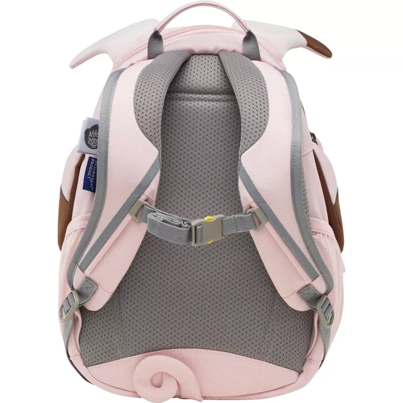 Mochila Affenzahn Big Friend Tonie Pig rosa/castanho — mochila para criança, tamanho pequeno