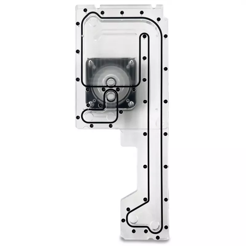 Stealkey Customs Distroplate para Fractal Design North D4 — reservatório em acrílico (SW10099)