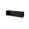 Móvel RTV Cama PAFOS 150x42x52 preto mate