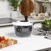 Centrifugadora de salada Salter BW13899EU7 capacidade 5 L, tigela e cesto de plástico sem BPA