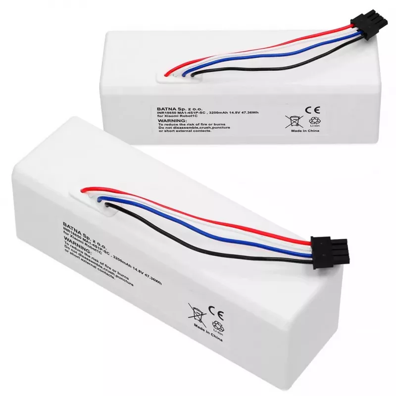 Bateria para robô Xiaomi 1C P1904-4S1P-MM, 3200mAh, 47,36Wh, STYTJ01ZHM Mijia 1C P1904-4S1P-MM (Dreame MC1808)