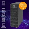 Qoltec 52284 UPS fonte de alimentação ininterrupta | 10kVA | 10000W | fator de potência 1,0 | LCD | EPO | USB | online