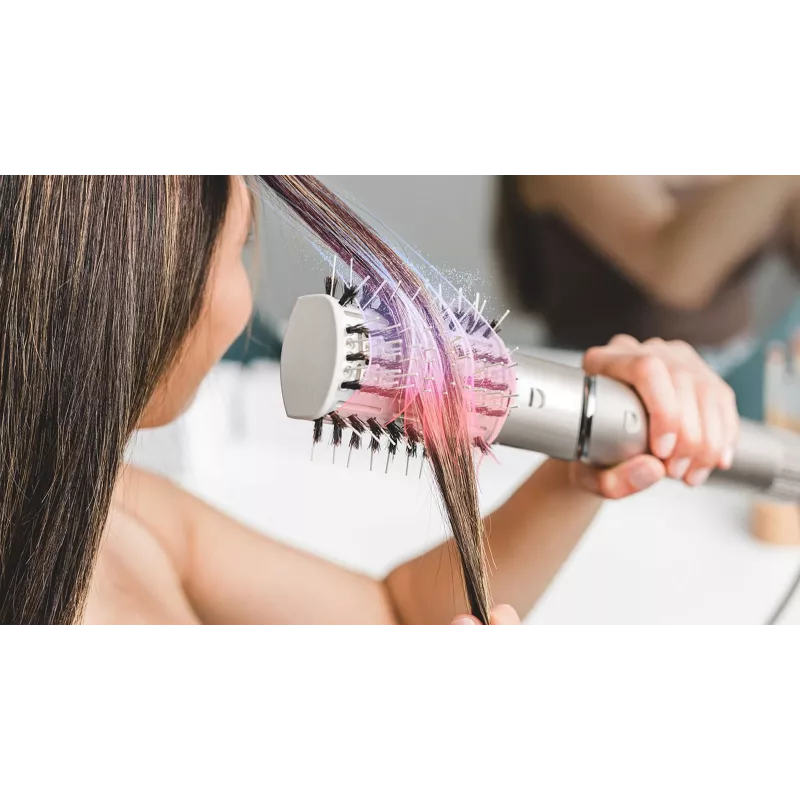 Shark FlexStyle 5-em-1 Air Styler e secador de cabelo com modeladores automáticos, escova plana, escova oval, bocal, difusor, bolsa de armazenamento, sem danos térmicos