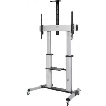 SpeaKa Professional SP-6646944 suporte para ecrãs de sinalização 2,54 m (100 ) preto - prateado (SP-6646944)