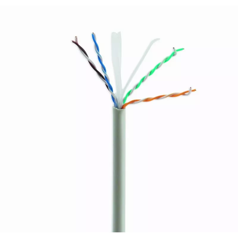 Cabo de rede Gembird UPC-6004SE-SOL Cat6 RJ-45 em rolo, 100 m, cinzento