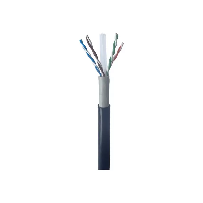 Cabo LAN exterior Gembird CAT6 UTP maciço 305 m preto