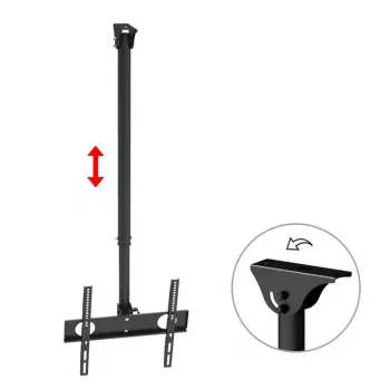 Suporte de parede/teto MACLEAN MC-631 para televisores de 32–55 polegadas, suporte universal, capacidade até 50 kg