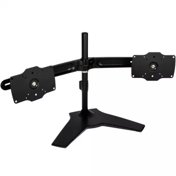 SilverStone SST-ARM23BS-L - Suporte para dois monitores - preto
