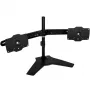 SilverStone SST-ARM23BS-L - Suporte para dois monitores - preto