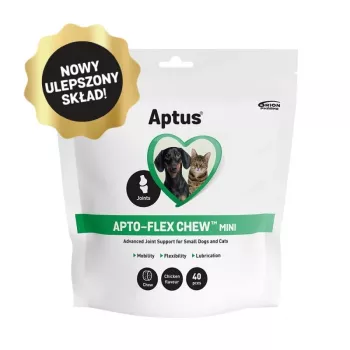 APTUS Apto-flex Chew Mini suporte articular – suplemento alimentar para cães e gatos – 40