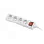 Régua de tomadas Lanberg PS1-04E-0150-W 1,5 m 4 tomadas AC interior branco