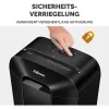 Destruidora de documentos Fellowes Powershred LX50 corte em partículas preta