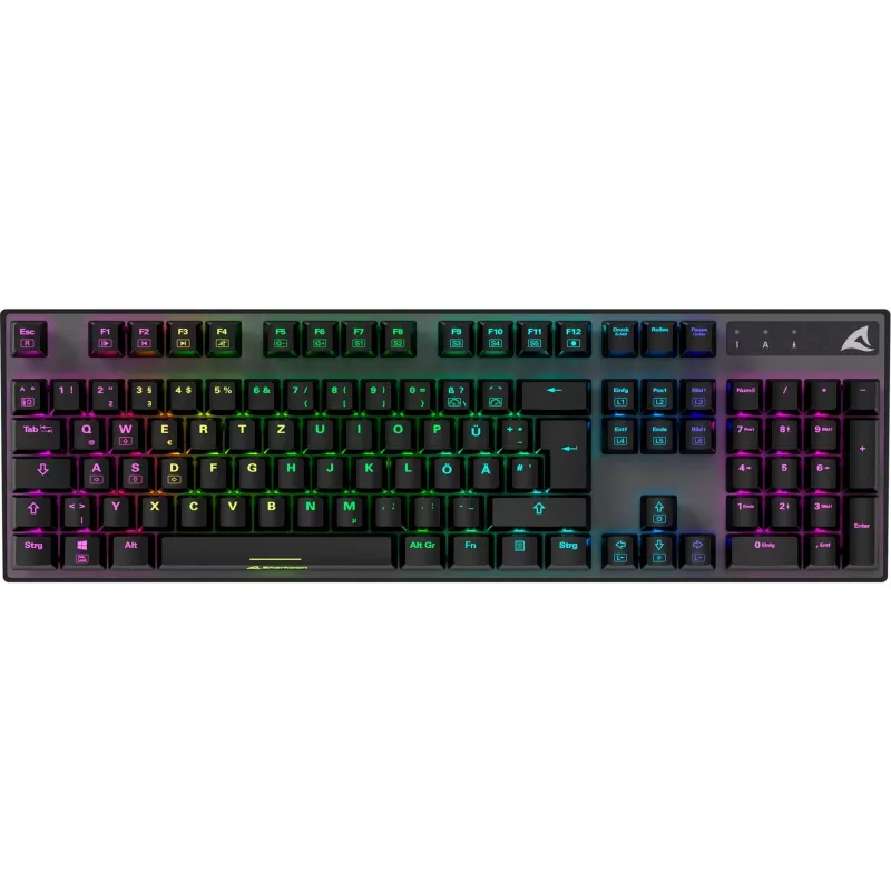 Teclado Sharkoon SKILLER SGK20 vermelho
