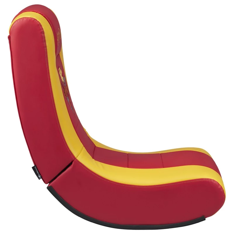 Cadeira de gaming para consola Subsonic SA5610-H1 assento acolchoado vermelho amarelo