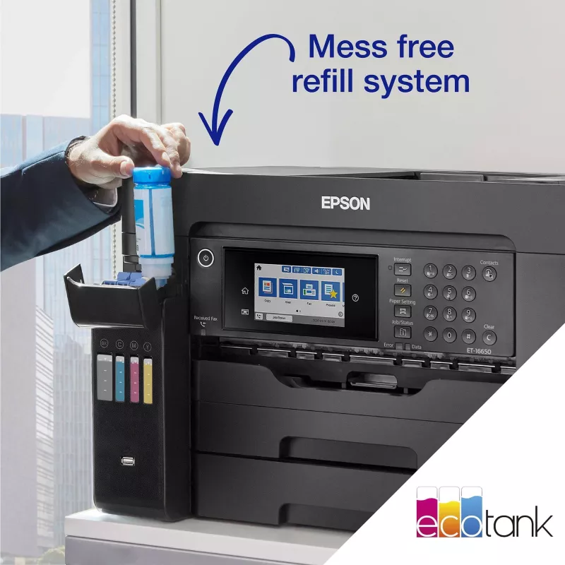 Epson EcoTank ET-16605 Jato de tinta A3 4800 x 2400 DPI 32 ppm Wi-Fi
