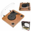 Adler AD 1914e gira-discos com USB, Bluetooth, 33 1/3 e 45 rpm, cápsula cerâmica, altifalantes integrados de 2x0,8 W, saída RCA