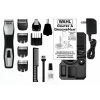 Aparador de barba Wahl GroomsMan Pro Battery Preto Aço inoxidável 0,7 mm 3 cm