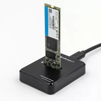 Estação de acoplamento SSD M.2 SATA, NGFF, USB 3.1