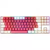 Teclado gaming GAMIAC TKL90G, Kailh azul - branco/vermelho