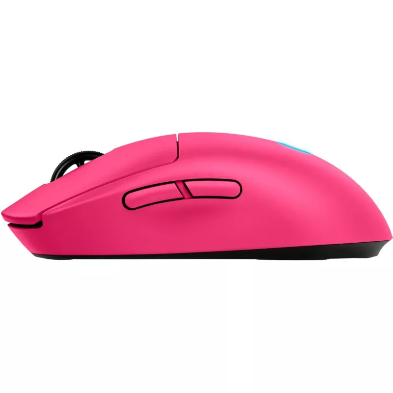 Rato Logitech Pro 2 Lightspeed rosa interface