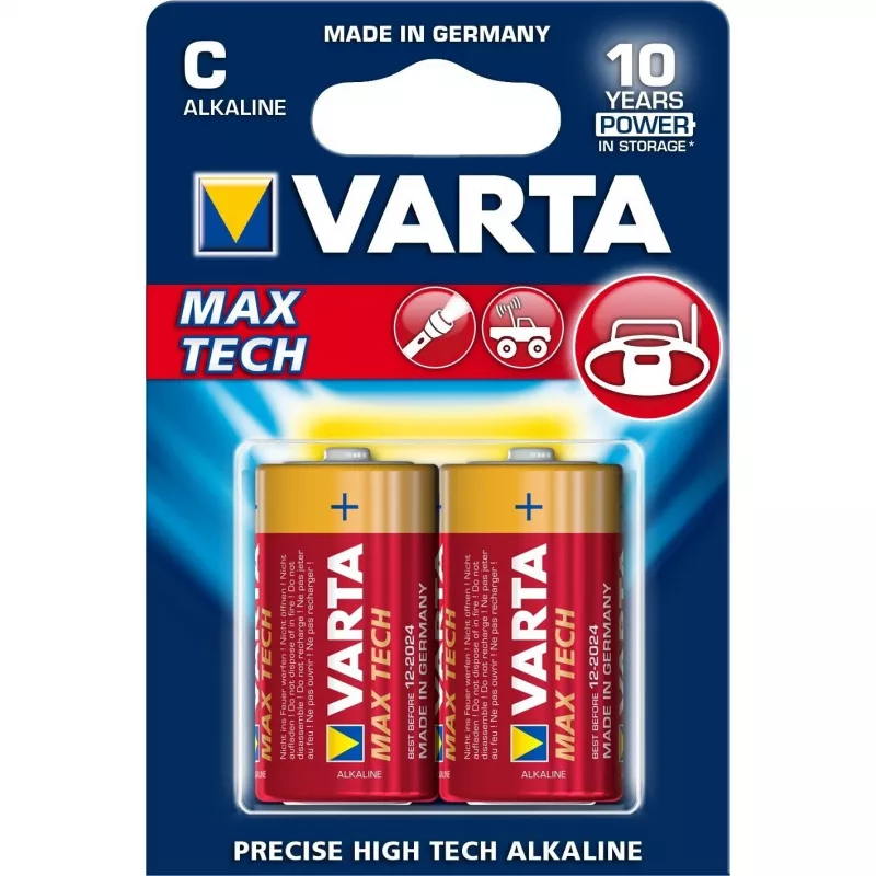 Varta Longlife Max Power - pilha 2 x C - alcalina (04714 101 402)
