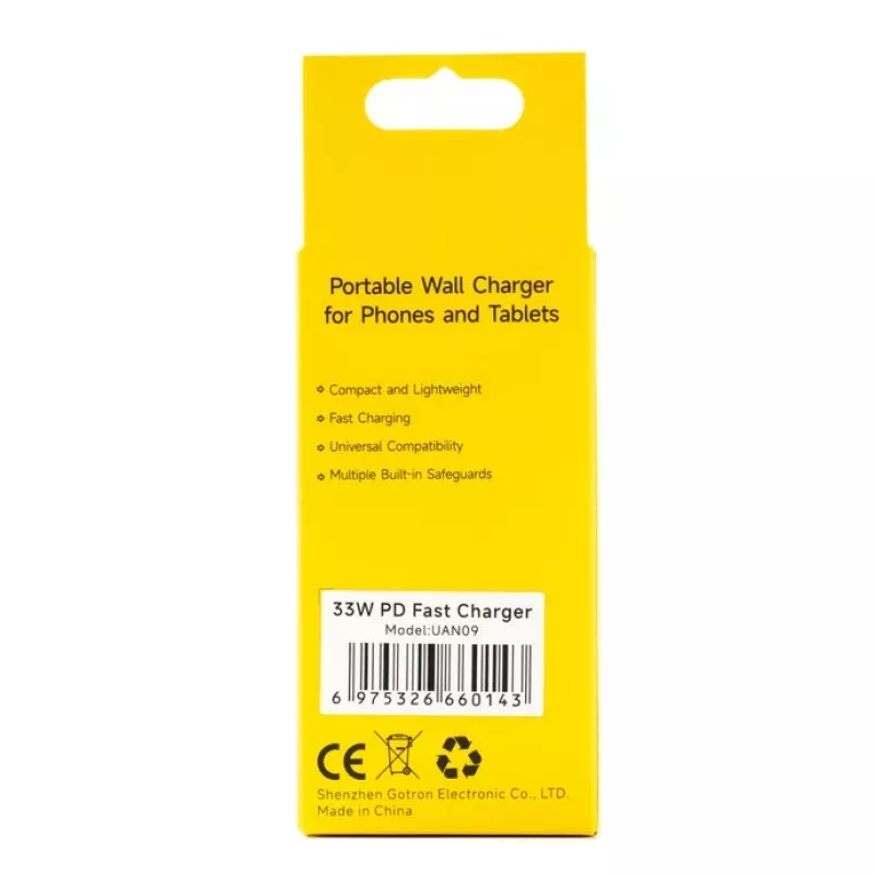 Carregador UleFone 33W – fonte de alimentação USB UleFone 33W