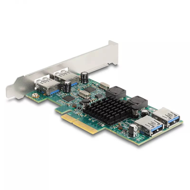 Placa PCI Express x4 DeLOCK 2 x USB 5 Gbit/s Type-A 2 x USB interna