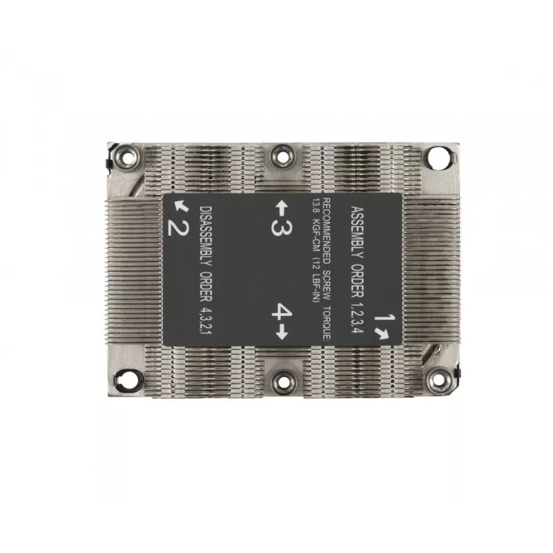 Supermicro SNK-P0067PS sistema de arrefecimento para computador dissipador de calor/radiadores para processador