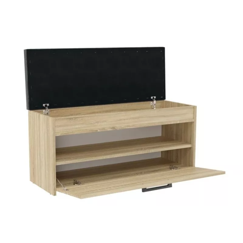 Topeshop PARMA SZAFKA SONOMA organizador de sapatos fechado carvalho sonoma