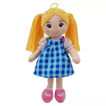 Boneca de pano TULILO Basia 35 cm, brinquedo macio de pano para crianças