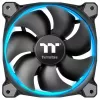 Thermaltake Riing 12 LED RGB Sync Edition CL-F071-PL12SW-A ventoinha de caixa de 120 mm, 3 unid., até 1500 rpm, preto
