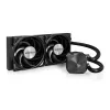 Refrigeração líquida all-in-one para processador Montech HyperFlow Silent 240 12 cm preto 1 unid.